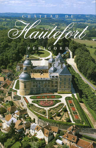 Le chateau de Hautefort en Dordogne, HAUTEFORT EN DORDOGNE ES JARDINS